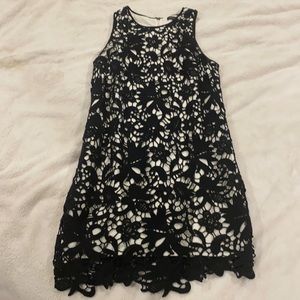 Banana Republic Black Lace Dress